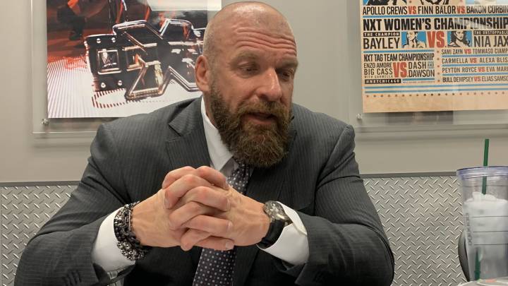 Triple H alaba a de A-Kid.
