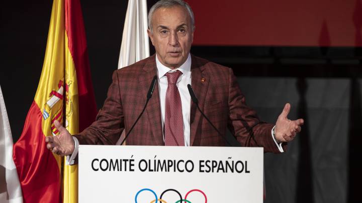 El presidente del Comité Olímpico Español, Alejandro Blanco.