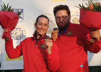 Gálvez y Fernández, plata en la Copa del Mundo de Tiro