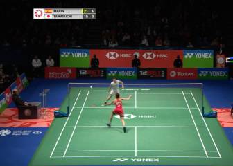 De un lado a otro: el surreal punto que se vio en bádminton