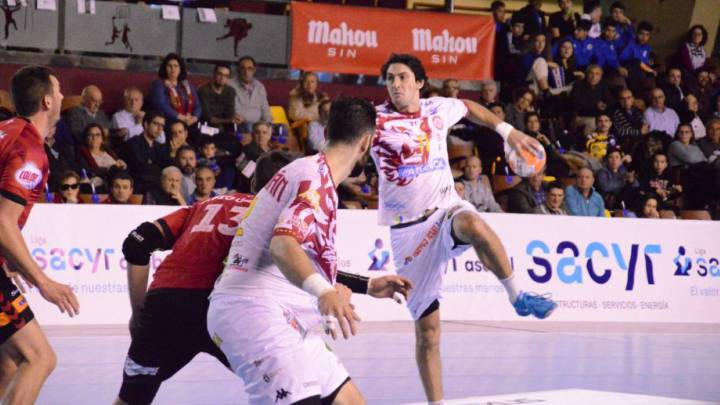 Vieyra, jugador del Ademar