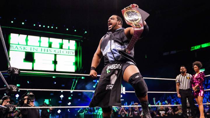 Keith Lee analiza su momento en la WWE.