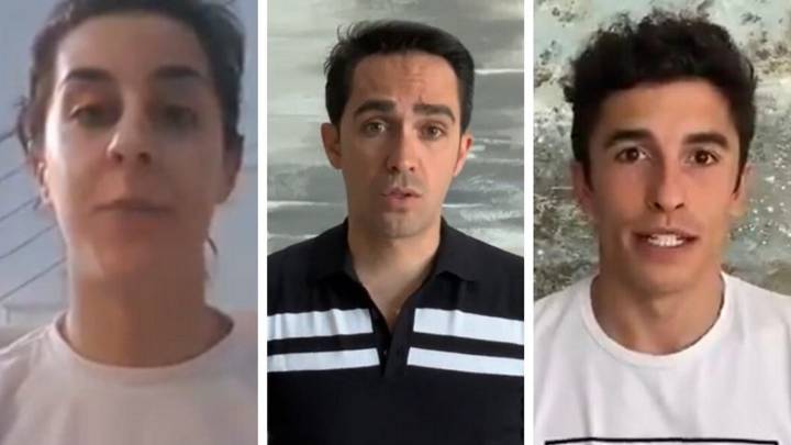Carolina Marín, Contador o Marc Márquez se suman a la iniciativa solidaria de Nadal y Gasol