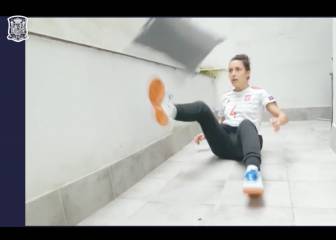 Coronavirus: Spanish stars swap toilet roll for other objects
