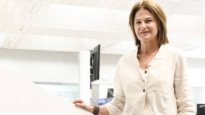 La presidenta de la Real Federación Española de Vela, Julia Casanueva.