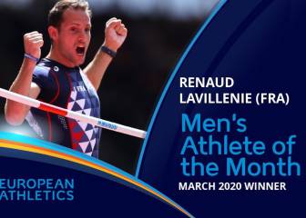 Ureña, segundo tras Lavillenie, mejor atleta europeo de marzo