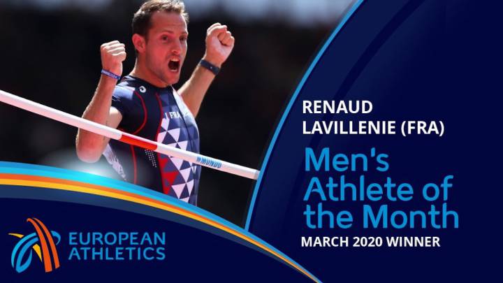 Ureña, segundo tras Lavillenie, mejor atleta europeo de marzo