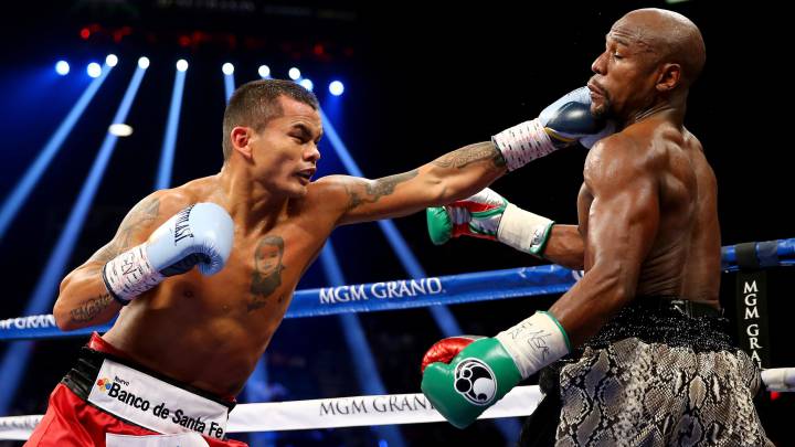 Maidana se hace un colgante con un diente de Mayweather.