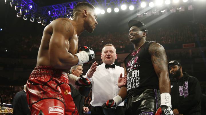 Dillian Whyte pide a Joshua que pelee contra él y no contra Pulev.