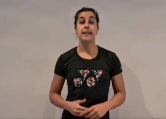 Carolina Marín abandera una donación a hospitales de Huelva