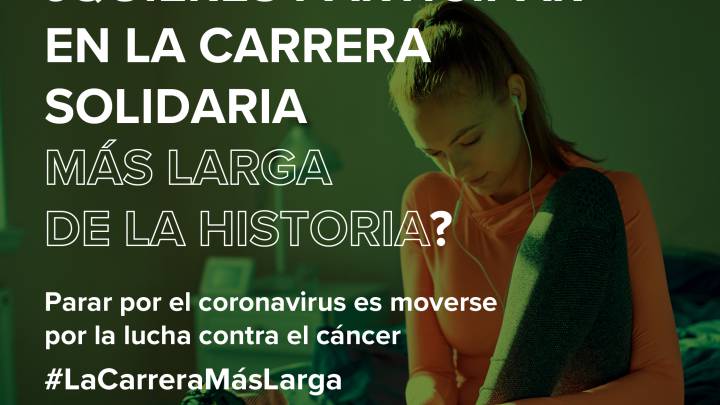 Siete días de carrera contra el cáncer y el COVID-19