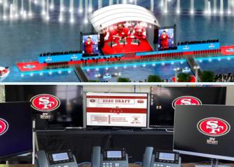 El primer draft virtual de la NFL: de la locura de la alfombra roja 'acuática' al festival de pantallas