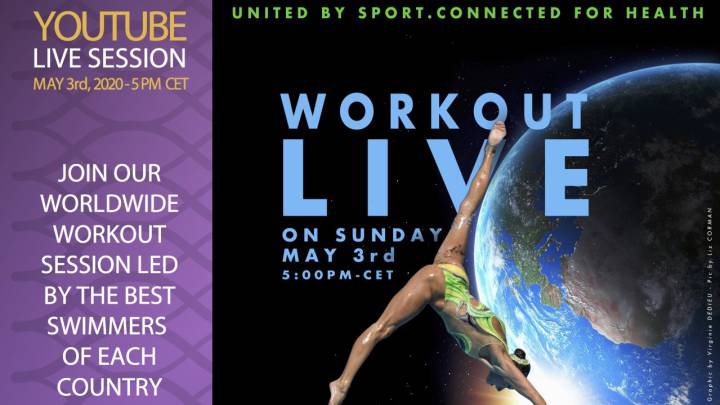 La sincro mundial se une en un entrenamiento virtual