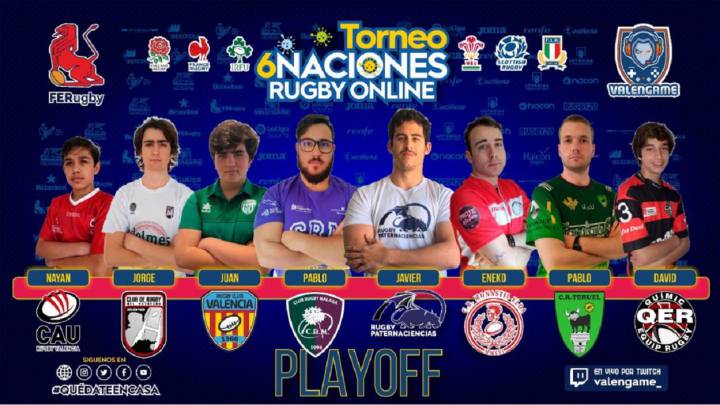 El 6 Naciones virtual de la FER se resuelve este fin de semana