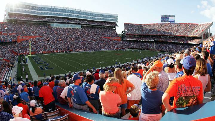 Ben Hill Griffin Stadium en Gainesville, Florida.