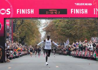 Kipchoge desvela los secretos de las 'zapatillas mágicas'