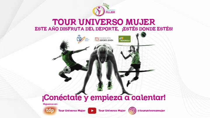La decimoctava edición del 'Tour Universo Mujer' será en digital
