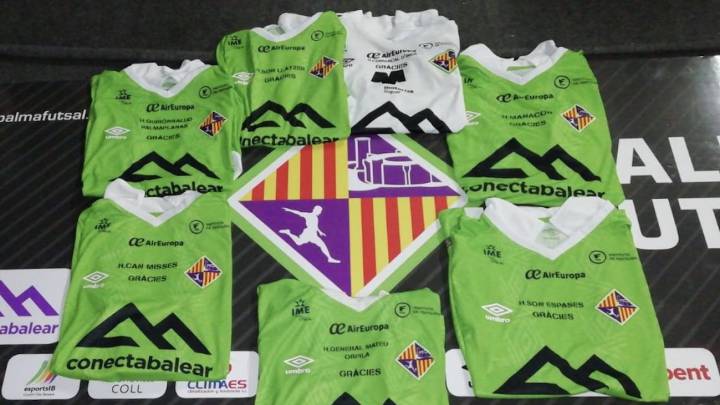 Palma Futsal lucirá en sus camisetas los nombres de hospitales de Baleares