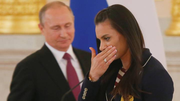 Petición de auxilio de Isinbayeva a Putin y al COI para salvar al atletismo ruso
