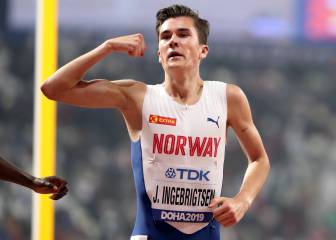 Jakob Ingebrigtsen también brilla en los 800 metros de Oslo