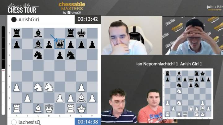 Giri vence en el desempate y le espera Carlsen en la final
