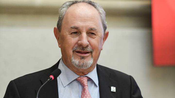 El presidente de la ASOBAL Adolfo Aragonés.