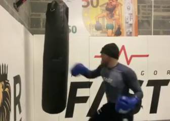 McGregor enloqueció a sus fans con este video de su regreso a los entrenamientos
