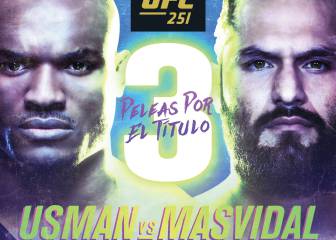 UFC 251: cartelera, horario, TV y cómo ver el Usman - Masvidal