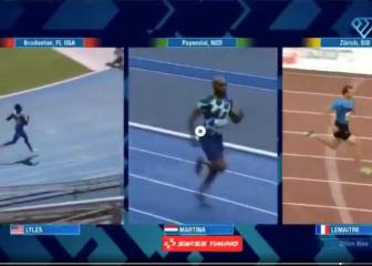 La carrera de Lyles que por un error destrozó récord de Bolt