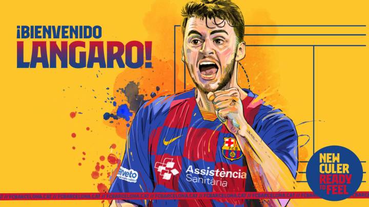 Langaro firma por el Barça para las próximas tres temporadas