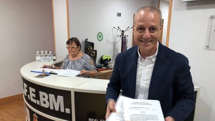 Blázquez con sus avales