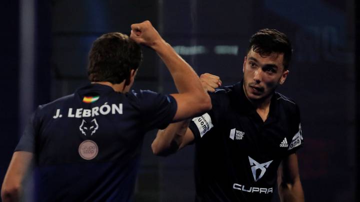 Lebrón y Galñan, a su tercera final.