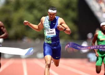 Michael Norman (9.86) y Rollins vuelan en Fort Worth