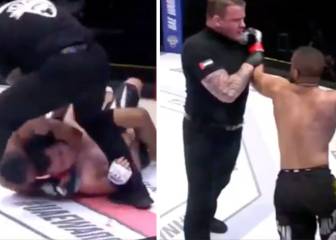 Una de las acciones más sucias de la MMA: casi golpeó al árbitro y acabó descalificado