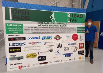 El primer Open de Pádel Bilbao Live aúna deporte y solidaridad