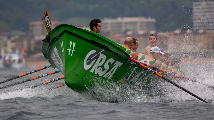 Hondarribia gana la primera jornada en Zarautz