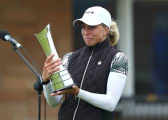 Sophia Popov, de caddie a ganar el British en una semana