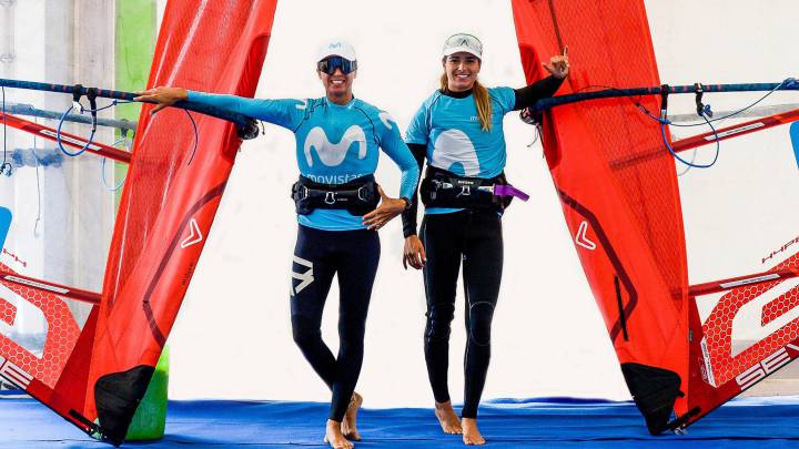 Marina Alabau (7ª) y Blanca (10ª), en el Top-10 a falta de una jornada