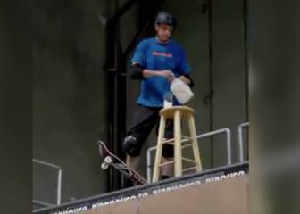 Parece fake de lo imposible que parece: la última locura de Tony Hawk a sus 52 años...