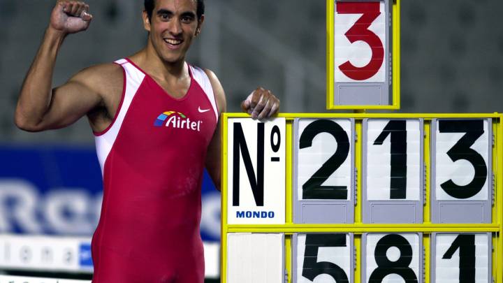 El atleta Montxu Miranda, del club Airtel, ganó la prueba del salto de pértiga con un registro de 5.81 metros, lo que supone un nuevo récord de España en la especialidad, durante los Campeonatos de España de Atletismo que se celebran en el Estadi Olimpic de Montjuic de Barcelona.