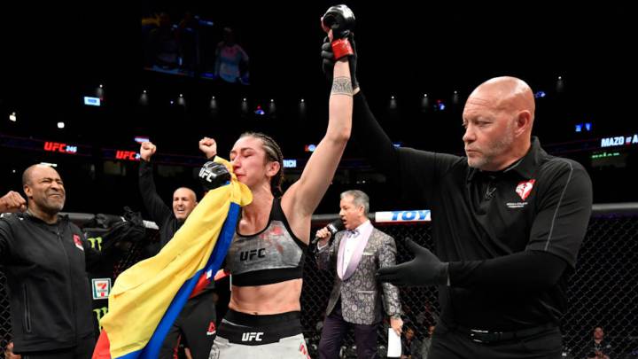 Entrevista a Sabina Mazo antes del UFC Las Vegas 10.