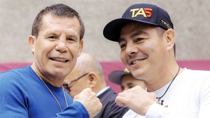 Entrevista con Jorge Arce antes de su combate contra Julio César Chávez.