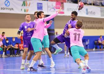 El Barça gana en Guadalajara
al son del piloto automático