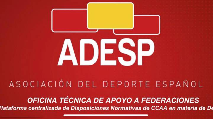 ADESP lanza una plataforma de ayuda a las Federaciones