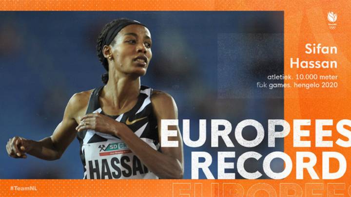 Sifan Hassan, nuevo récord europeo de 10.000: 29:36.67