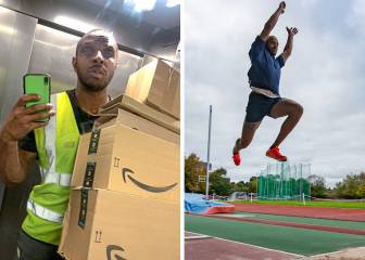El campeón británico de longitud trabajó de repartidor en Amazon para ir a Tokio 2020