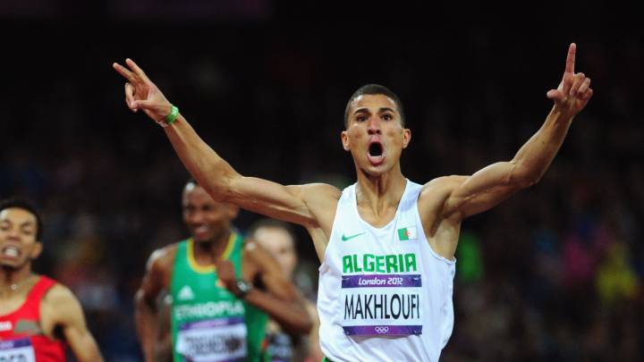 El campeón olímpico Makhloufi es investigado por supuesto dopaje en Francia