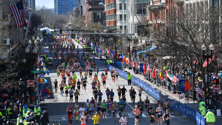 Imagen del Maratón de Boston de 2019.