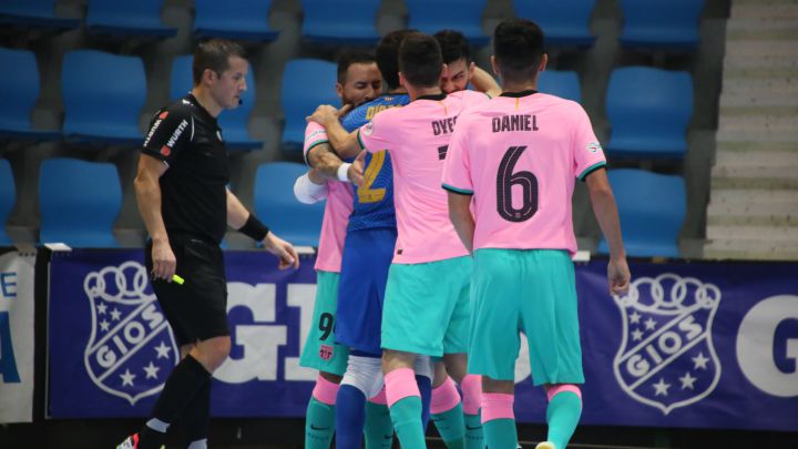 El Barça sale de la UCI