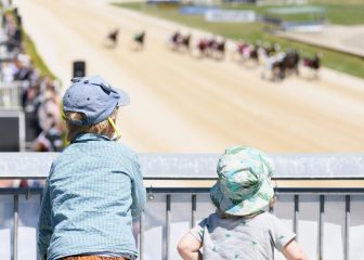 Pequeños aficionados a los caballos